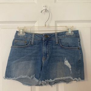 Just Black denim shorts
